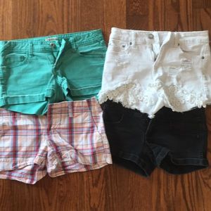 Four pairs of Shorts size 3
